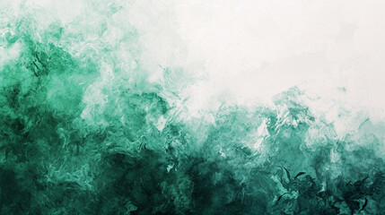 Medium Green and White banner background. PowerPoint and business background.
