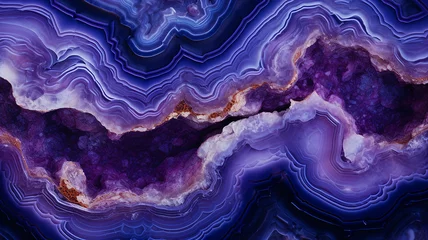 Poster Purple agate background. Abstract background of natural mineral rock. © Виктория Татаренко