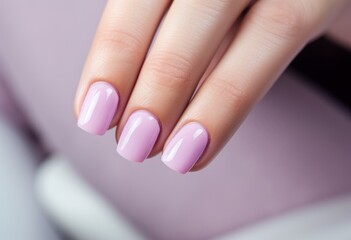 pink nails beautiful with some nail care tips