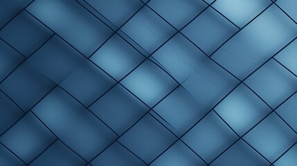 A minimalist grid of intersecting diagonal lines in shades of blue