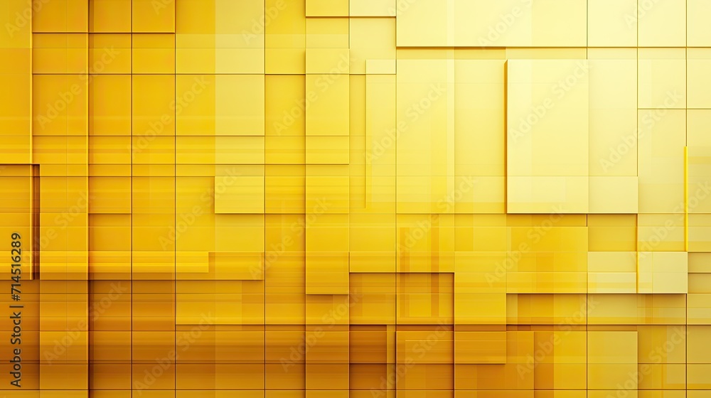 Poster a minimalist grid of intersecting vertical and horizontal lines in shades of yellow
