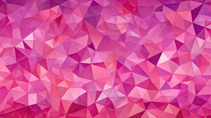 A pattern of triangles in shades of purple and pink