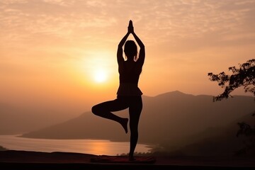 Fototapeta na wymiar International Yoga Day. Yoga day concept. Yoga day Theme. Yoga day Background.