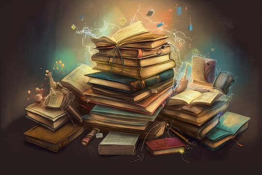World book day. International literacy day. Reading book concept. World Poetry Day. national library lovers month concept. back to school concept. - Powered by Adobe