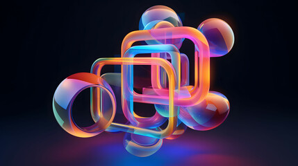 3d Abstract Shape.
