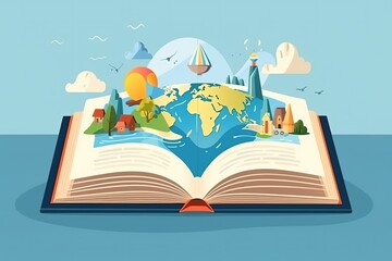 World book day. International literacy day. Reading book concept. World Poetry Day. national library lovers month concept. back to school concept.
