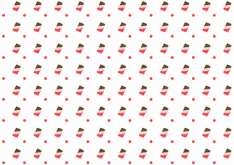 可愛い手書きチョコレートの背景素材
