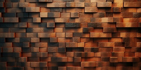 Brickwork brown shades