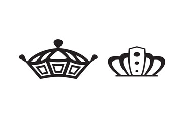 Crown and Tiara for king and queen