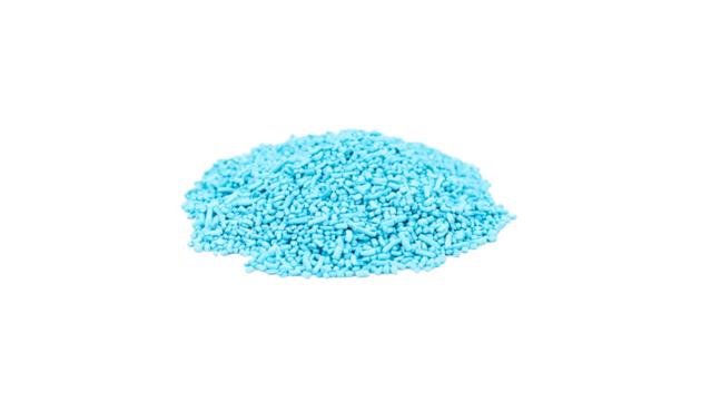 Blue pellet chemical for garden pest slug and snail control