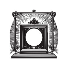 Obraz premium Neon Light Frame
