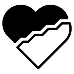 Naklejka premium hearth icon, icon vector