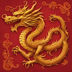 chinese style dragon, Chinese new year, year of dragon 