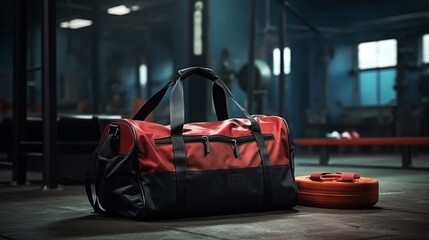 Red Gym Bag