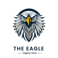 vector eagle logo design template0