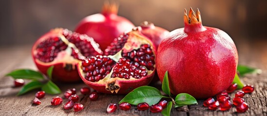Pomegranate is beneficial for female health.