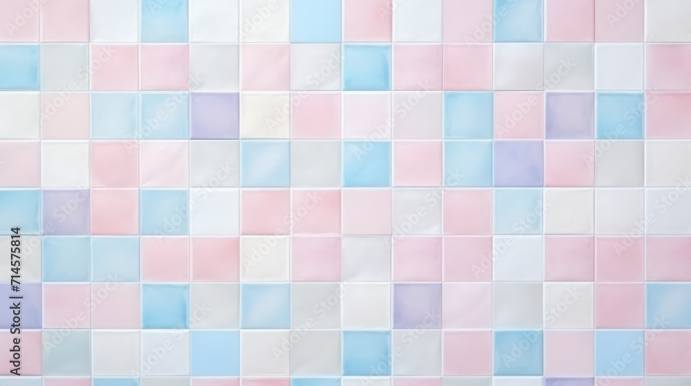 Poster seamless pattern with squares