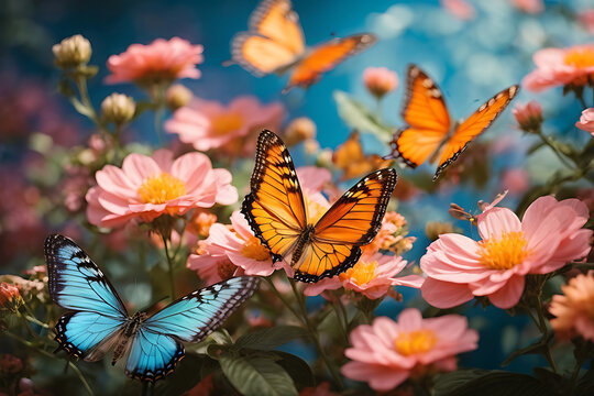 butterfly on flower