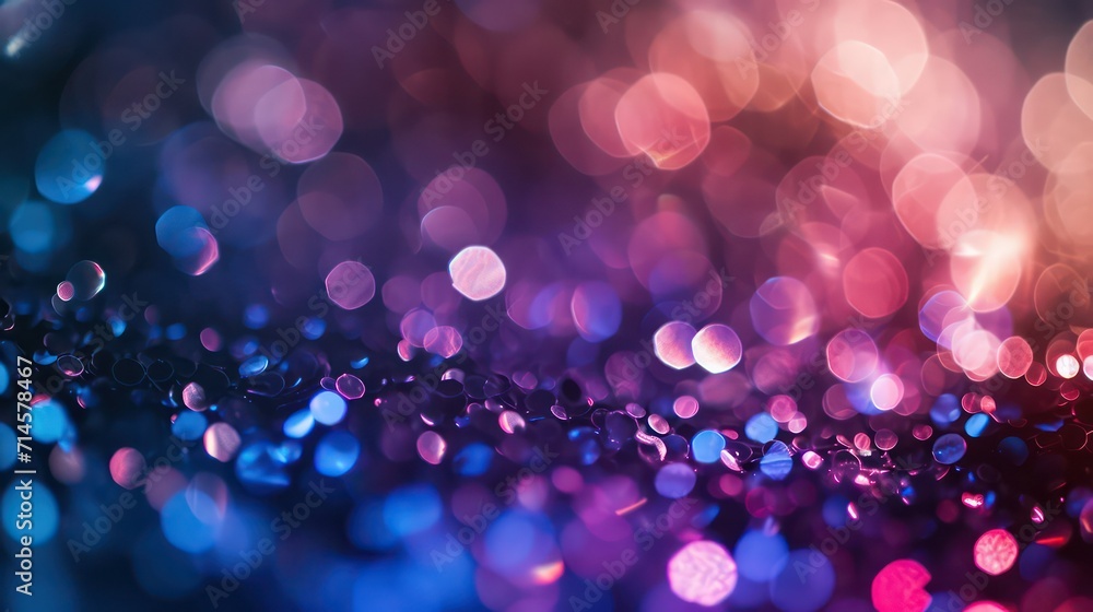 Poster abstract bokeh background
