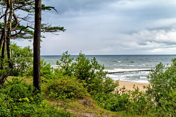 Sea landscape - view of the Baltic Sea