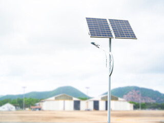 Light Led Lamp Post Energy Mini Photovoltaic Solar Cell Street Pole, Modern Engineering Efficiency...