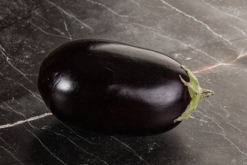 Ripe tasty natural organic eggplant