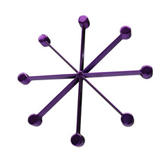 3D Transparant Shapes Render