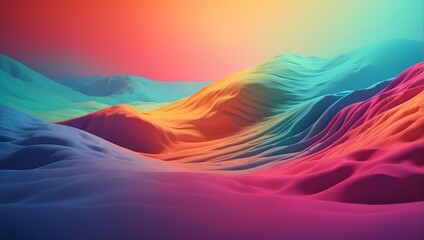 A stunning gradient background with a touch of noise and grain, creating a mesmerizing visual experience, header design, banner background. generative AI