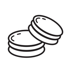 illustration of sandwitch with cheese