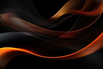 Abstract background with black and red gold smoke for Awareness Day