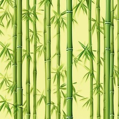 bamboo pattern illustration background