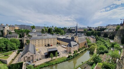 view of the city of luxembourg