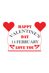 happy valentine's day t shirt design ,love day,14 february,happy valentine day