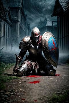 Fallen knight