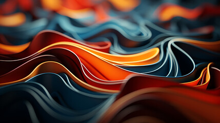 Dynamic Abstract Background: Vibrant, Geometric, Artistic Design with Colorful, Textured, and Surreal Elements