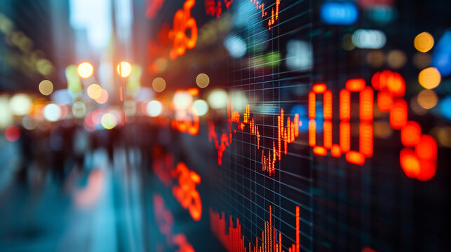 background with light