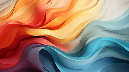 Obraz premium Dynamic Abstract Background: Vibrant, Geometric, Artistic Design with Colorful, Textured, and Surreal Elements