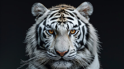 Weißer Tiger Frontal - Fotografie