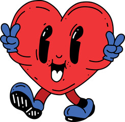 Hand Draw Love Character 02 Color