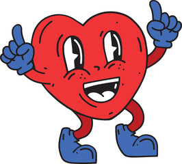 Hand Draw Love Character 03 Color