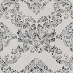 geometric decorative 3d structure wallpaper pattern, digital amazing background, ceramic tile, carpet, cover, interior.