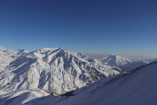 Mountains in winter