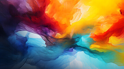 Fototapeta premium abstract colorful painted background