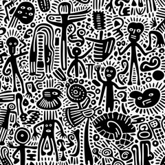 Fototapeta na wymiar Aboriginal australian art 32k high resolution Ai generated art