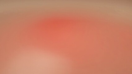 3d animation Cleaning pore, Water and bubble cleaning oil on skin and remove bacteria in pore hole. Acne prevent and Shrink pore concept.