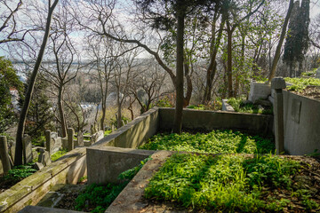 Cemetery of Eyup Sultan Camii, Istanbul, Turkey