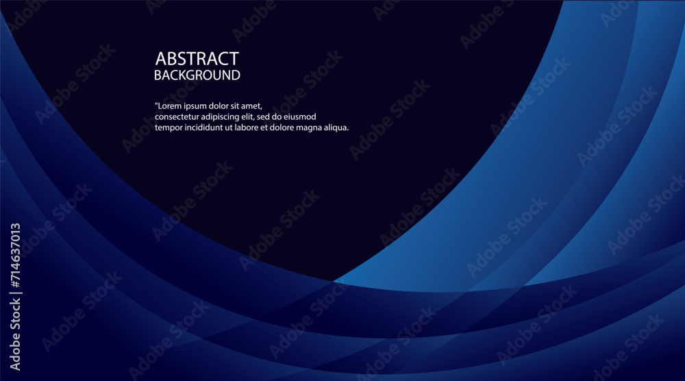 Poster abstract template for business background design. curves lines modern minimalistic vector.