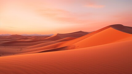 Fototapeta na wymiar Mesmerizing Dunes at Sunset
