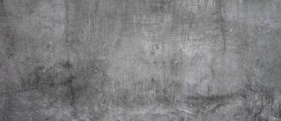 Fotobehang Gray cement wall or concrete surface texture for background. © Bowonpat