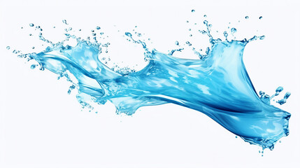 Energetic Soda Splash in Vibrant Colors - Refreshing High-Speed Liquid Motion